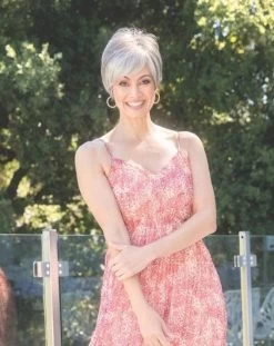 Eva Wig By Noriko -Beautique Hair Shop 1672Eva Sandy SIlver 28068