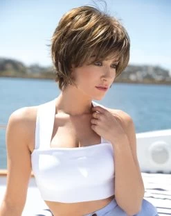 Sky Wig By Noriko | Large Cap 23 Sky Wig By Noriko | Large Cap -Beautique Hair Shop 1699 Sky Large Cap Iced Mocha R main