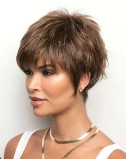 Billie Wig By Noriko -Beautique Hair Shop 1701 Billie Marble Brown R sd scaled 1