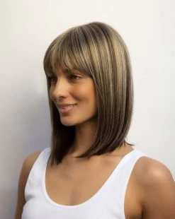 Tatum Wig By Amore | Double Mono Top -Beautique Hair Shop 2548 Tatum Chocolate Frost fr