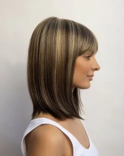 Tatum Wig By Amore | Double Mono Top -Beautique Hair Shop 2548 Tatum Chocolate Frost sd