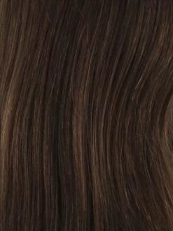 Alexandra 104 Petite Wig By WigPro | Human Hair -Beautique Hair Shop 4 6 8 33 Blend of Dark Brown