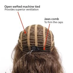 Anemone Half Wig By WigPro | Synthetic -Beautique Hair Shop 504 ANEMONE BACK