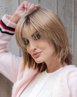 Amber Wig By Envy | Mono Top -Beautique Hair Shop Amber GoldenNutmeg 3742