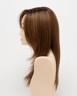 Ava Wig By Envy | Mono Part | Human Hair | Synthetic Blend -Beautique Hair Shop AveLeftSide Creamedcoffee