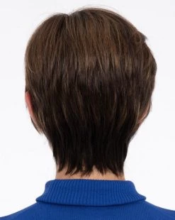 Billie Wig By Envy | Human Hair/Synthetic Blend -Beautique Hair Shop Billie AmarettoandCream Back