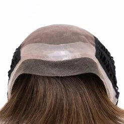 Billie Wig By Envy | Human Hair/Synthetic Blend -Beautique Hair Shop Billie Front Amaretto Cream