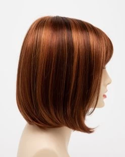 Carley Wig By Envy | Mono Top -Beautique Hair Shop CarleyRightSide LighterRed