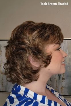 Cesana Wig By Ellen Wille | Mono Part | Synthetic -Beautique Hair Shop CesanabyEWTeakBrownShadedside