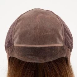 Chelsea Wig By Envy | Mono Top | Human Hair | Synthetic Blend -Beautique Hair Shop ChelseaFrontCreamedCoffee