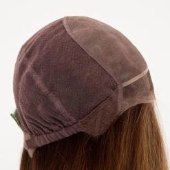 Chelsea Wig By Envy | Mono Top | Human Hair | Synthetic Blend -Beautique Hair Shop ChelseaSide CreamedCoffee