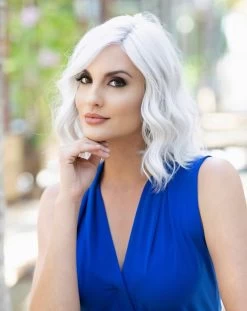 Emma Wig By Envy | Mono Part | Human Hair | Synthetic Blend -Beautique Hair Shop Emma LS3