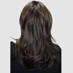 Erica Wig By Envy | Mono Top | Human Hair | Synthetic Blend -Beautique Hair Shop Envy Erika Amaretto Creamback