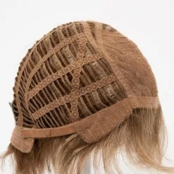 Flame Wig By Envy | Mono Crown | Human Hair | Synthetic Blend -Beautique Hair Shop FlameSide DarkBlonde