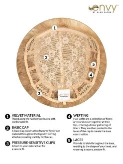 Flip-Flip Hooray Topper By Envy | Open Top -Beautique Hair Shop FlipFlopHoorayTopperCC