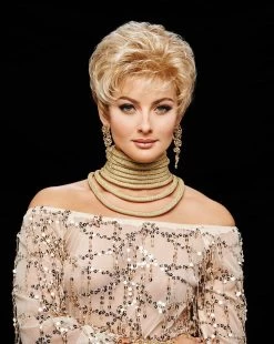 Acclaim Wig By Gabor | Petite Cap -Beautique Hair Shop GB Acclaim GoldenAnniversary Model Editorial3 231a54b6 f3d7 4e58 a0d7 5dd6c31c279b