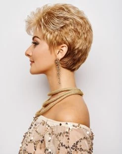 Acclaim Wig By Gabor | Petite Cap -Beautique Hair Shop GB Acclaim GoldenAnniversary Model Side2 2a34b309 f30b 4263 99fe eaf01c149a01