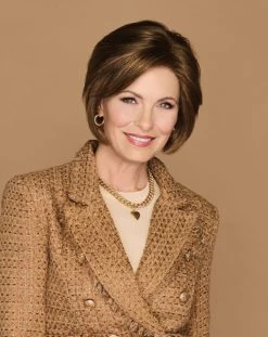 Bend The Rules Wig By Gabor | Mono Top -Beautique Hair Shop GB BendtheRules Model1 Front2