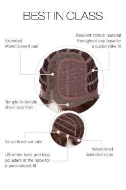 Best In Class Wig By Gabor | Mono Part 30 Best In Class Wig By Gabor | Mono Part -Beautique Hair Shop GB BestInClass CapConstruction