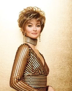 Gala Wig By Gabor 23 Gala Wig By Gabor -Beautique Hair Shop GB Gala GoldenAnniversary Model Front1