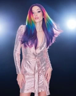 Party All Night Wig By Hairdo | Center Mono Part -Beautique Hair Shop HD PartyAllNight Model Front2