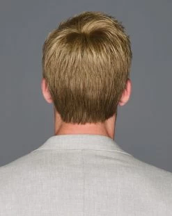 Dapper Men's Wig By HIM | Mono Crown 27 Dapper Men's Wig By HIM | Mono Crown -Beautique Hair Shop HIM Dapper Model Side1