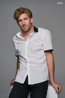 Dignified Men's Wig By HIM | Mono Top -Beautique Hair Shop HIM Dignified Model2 Front1