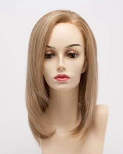 Hannah Wig By Envy | Mono Top | Human Hair -Beautique Hair Shop HannahFront SparkiingChampagne