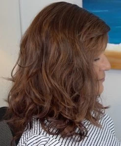 Harmony Wig By Envy | Mono Part -Beautique Hair Shop Harmony Envy CinnamonRaisin side