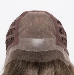 Isabella Wig By Envy | Mono Top | Human Hair | Synthetic Blend -Beautique Hair Shop IsabellaFront DarkGrey