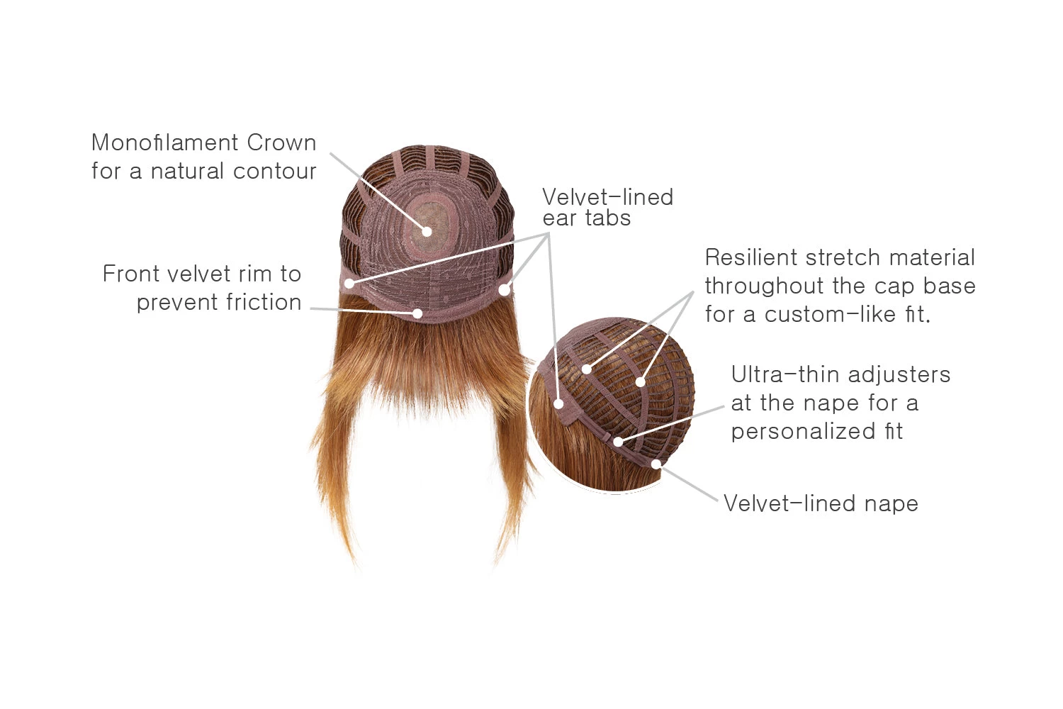 Pretty In Fabulous By Hairdo | Mono Crown | Children's Wig 9 Pretty In Fabulous By Hairdo | Mono Crown | Children's Wig - Image 7