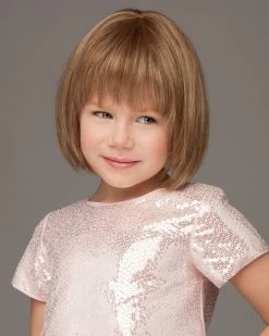 Pretty In Page Wig By Hairdo | Mono Crown | Children's Wig -Beautique Hair Shop KIDZ PrettyInPage Model Front4