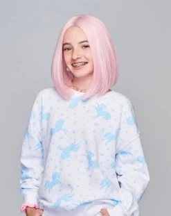 Sweetly Pink Children's Wig By Hairdo 14 Sweetly Pink Children's Wig By Hairdo -Beautique Hair Shop KIDZ SweetlyPink Model2 Front1