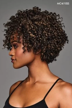 Aniyah Wig By Kim Kimble | Heat-Friendly Synthetic -Beautique Hair Shop KK Aniyah Model2 Side1