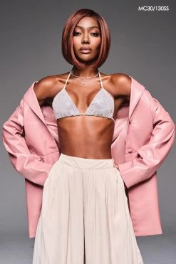 Hailey Wig By Kim Kimble | Heat-Friendly Synthetic -Beautique Hair Shop KK Hailey Model Front2