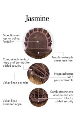 Jasmine Wig By Kim Kimble | Heat-Friendly Synthetic -Beautique Hair Shop KK Jasmine CapConstruction