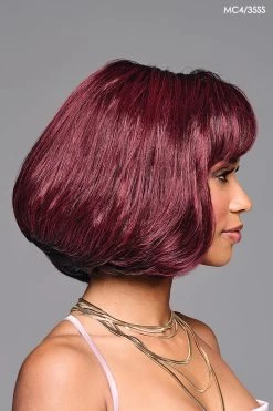 Kiara Wig By Kim Kimble | Heat-Friendly Synthetic -Beautique Hair Shop KK Kiara Model Side2