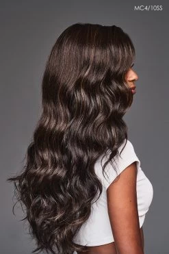 Raven Wig By Kim Kimble | Heat-Friendly Synthetic -Beautique Hair Shop KK Raven Model Side1