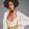 Tierra Wig By Kim Kimble | Heat-Friendly Synthetic -Beautique Hair Shop KK Tierra Model Front2