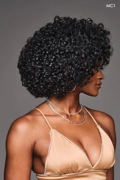 Trinity Wig By Kim Kimble | Heat-Friendly Synthetic 24 Trinity Wig By Kim Kimble | Heat-Friendly Synthetic -Beautique Hair Shop KK Trinity Model1 Side1