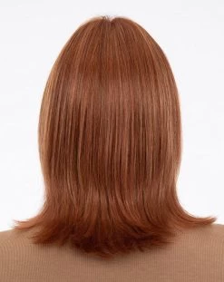 Lisa Wig By Envy | Human Hair/Synthetic Blend -Beautique Hair Shop Lisa LighterRed Back