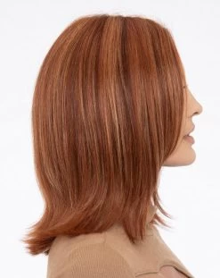 Lisa Wig By Envy | Human Hair/Synthetic Blend -Beautique Hair Shop Lisa LighterRed RS