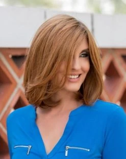 Lynsey Wig By Envy | Mono Top | Human Hair | Synthetic Blend -Beautique Hair Shop Lynsey5745 2