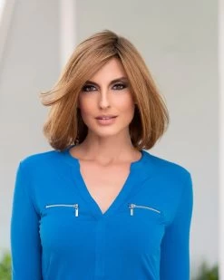 Lynsey Wig By Envy | Mono Top | Human Hair | Synthetic Blend -Beautique Hair Shop Lynsey5821 3