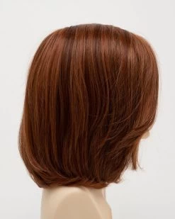 Lynsey Wig By Envy | Mono Top | Human Hair | Synthetic Blend -Beautique Hair Shop LynseyRightSide LighterRed