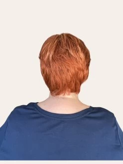 Paula Wig By Envy | Human Hair/Synthetic Blend 38 Paula Wig By Envy | Human Hair/Synthetic Blend -Beautique Hair Shop Paula Envy LighterRed Back