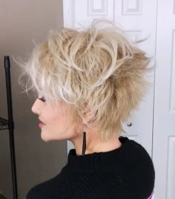 Flame Wig By Envy | Mono Crown | Human Hair | Synthetic Blend -Beautique Hair Shop PhotoJan02 22716PM