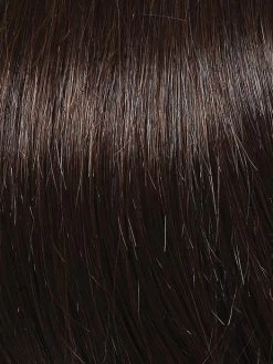 Gilded 12" Human Hair Topper By Raquel Welch | Mono Top -Beautique Hair Shop R6 DARK CHOCOLATE dcac6c69 f788 448f 818d 6ab100dc381c