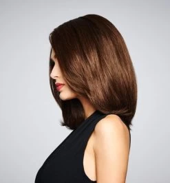 Beguile Wig By Raquel Welch -Beautique Hair Shop RW Beguile Model Side1