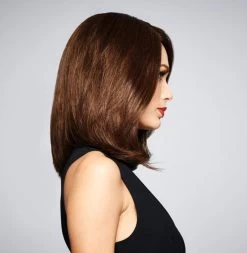 Beguile Wig By Raquel Welch -Beautique Hair Shop RW Beguile Model Side2